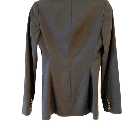 ARITZIA Talula Wool Charcoal Gray Blazer, Size 2 - Picture 3 of 9